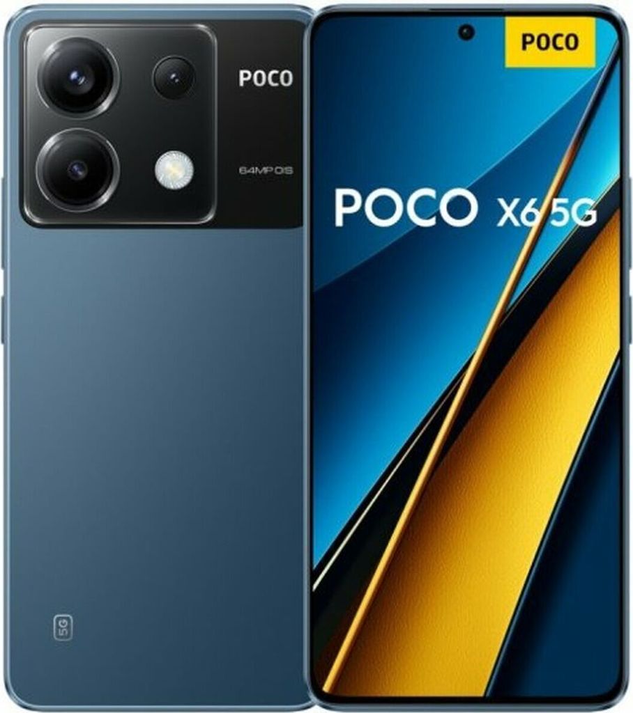 Smartphone Poco X6 6,67" 8 GB RAM 256 GB Azul Produktbild 