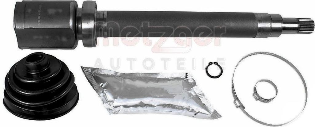 Gelenksatz Antriebswelle getriebeseitig 482mm Ø 40mm METZGER für u.a. FORD FOCUS