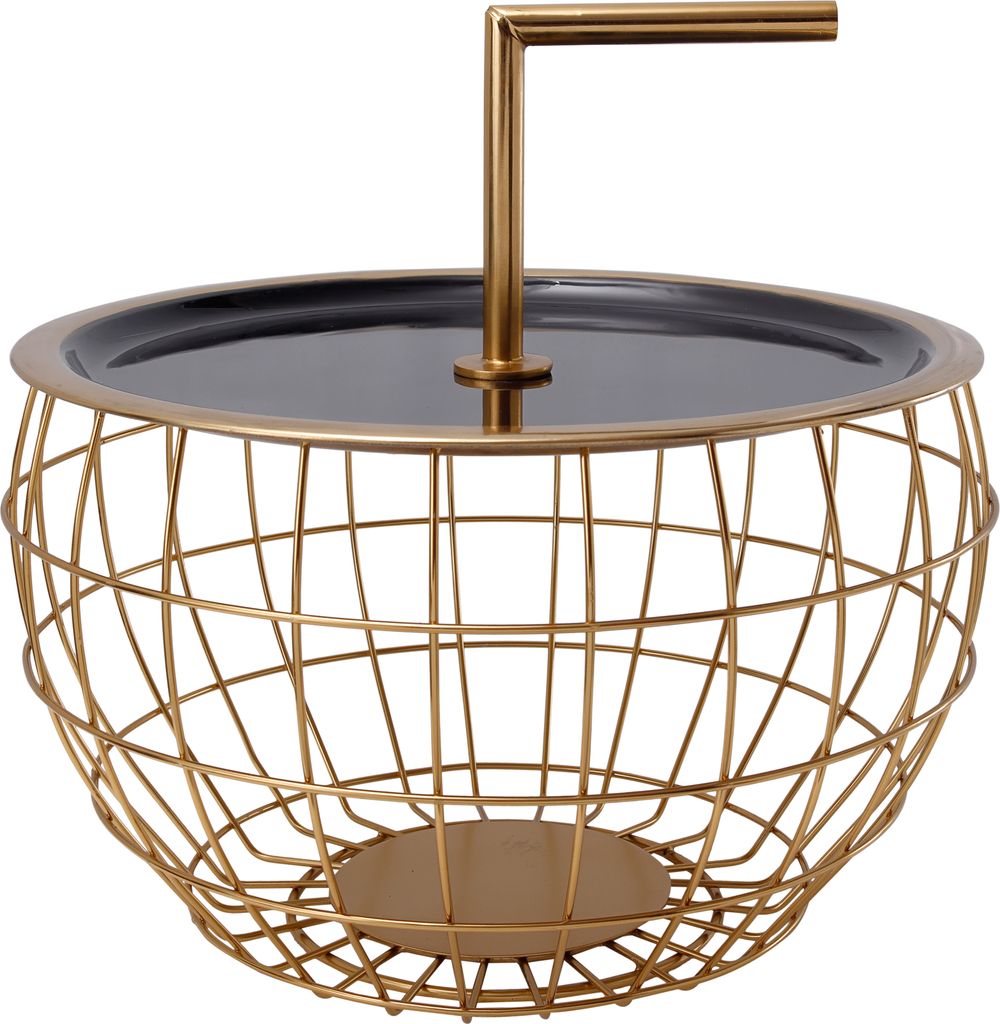 Beistelltisch Esmeralda Deco 530 Schwarz Produktbild 