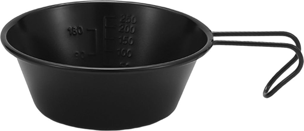Sierra Cup mit Griff, Edelstahl, für Camping, lebensmittelecht, BPA-frei, hitzebeständig, Skalenmarkierungen, Sierra Cup, Schüssel, Geschirr