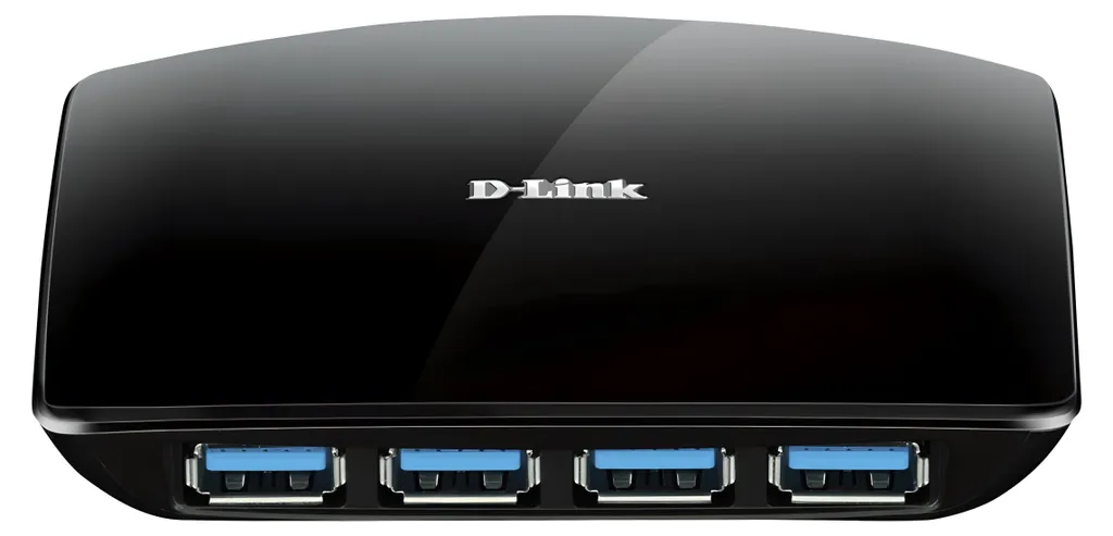 D-Link DUB-1340 Noir Hub USB 3.0 avec 4 ports SuperSpeed 5 Gbps