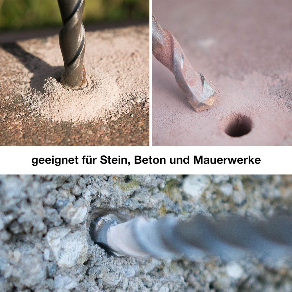 sds plus Steinbohrer 3er Set Ø 10-14-20 mm x 40 Produktbild 5