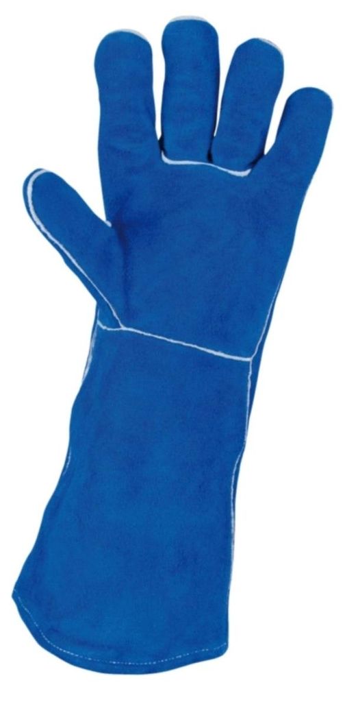 KS Tools Schweißer-Lederhandschuhe lang, 10, 985.7040