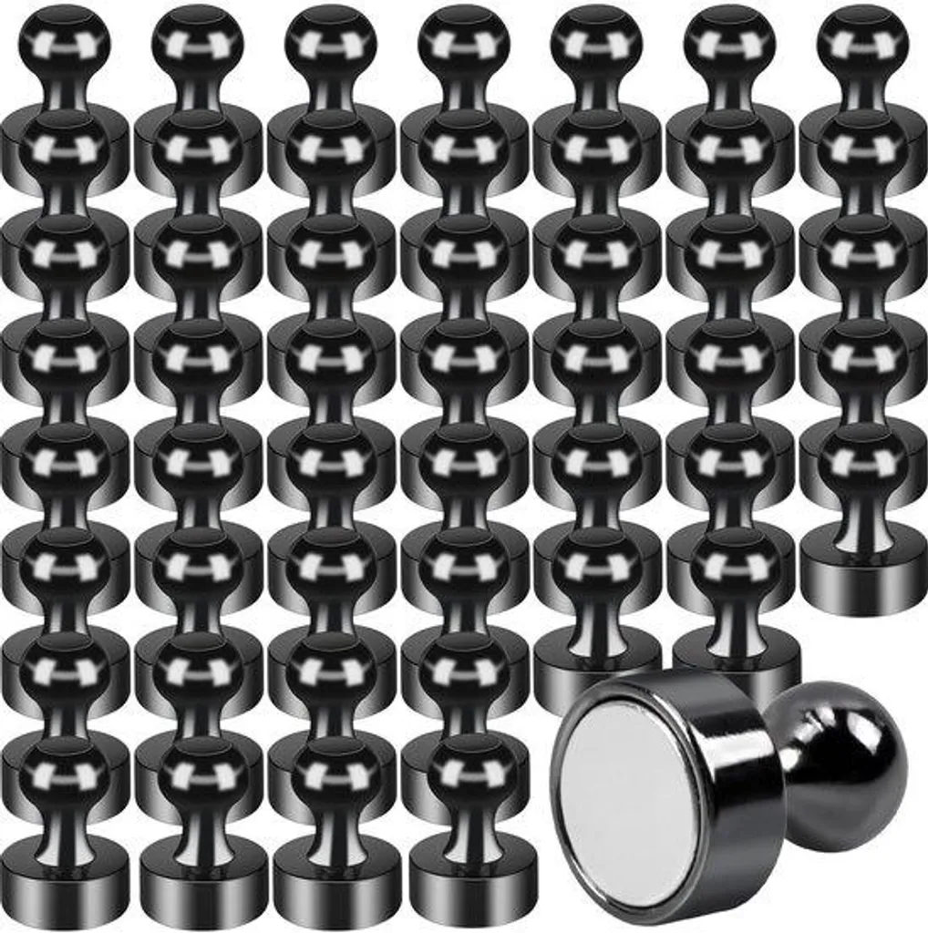 Aimants néodyme puissants étoiles noires pour tableaux et cuisine