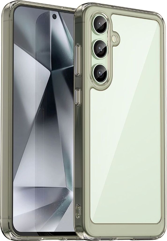 Mobigear Crystal Samsung Galaxy S24 FE Hülle Hardcase Backcover - Grün