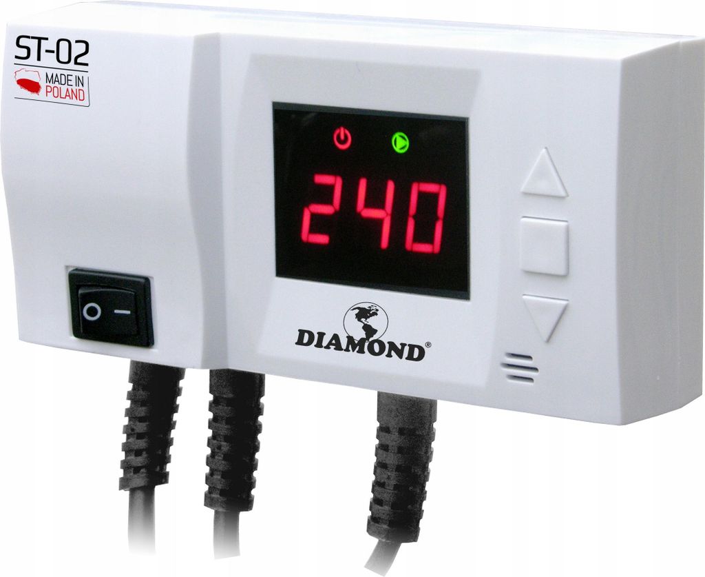 Contrôleur de pompe de chauffage central Écran LED ST-02 Image du produit 
