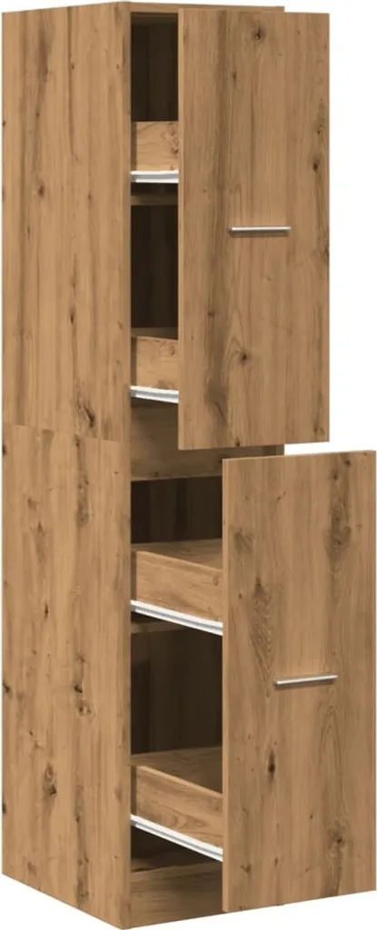 Dispensa Verticale Rovere Artigianale 30x41x144,5 cm | Alta Qualità