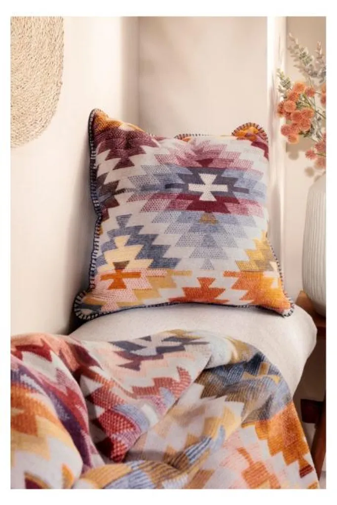 Coussin 50x50 Biederlack Nomad Light - Solution Déco Douce et Lavable - 7