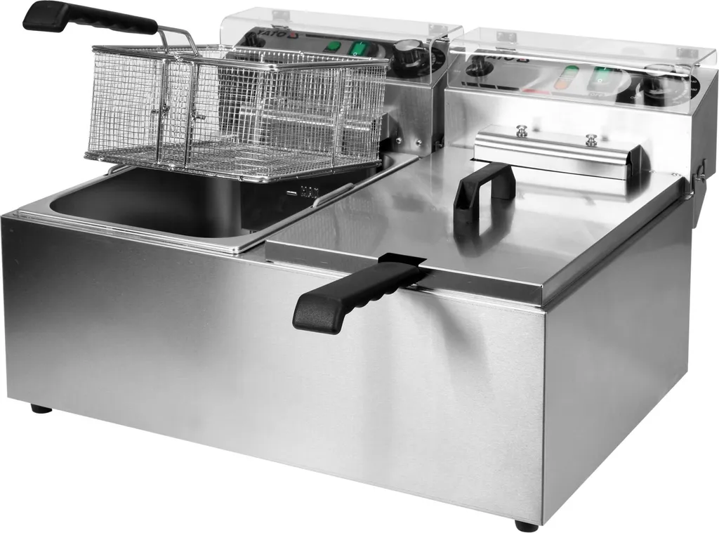 Friteuse pour restauration 2x11,5L - Idéale friterie et snack