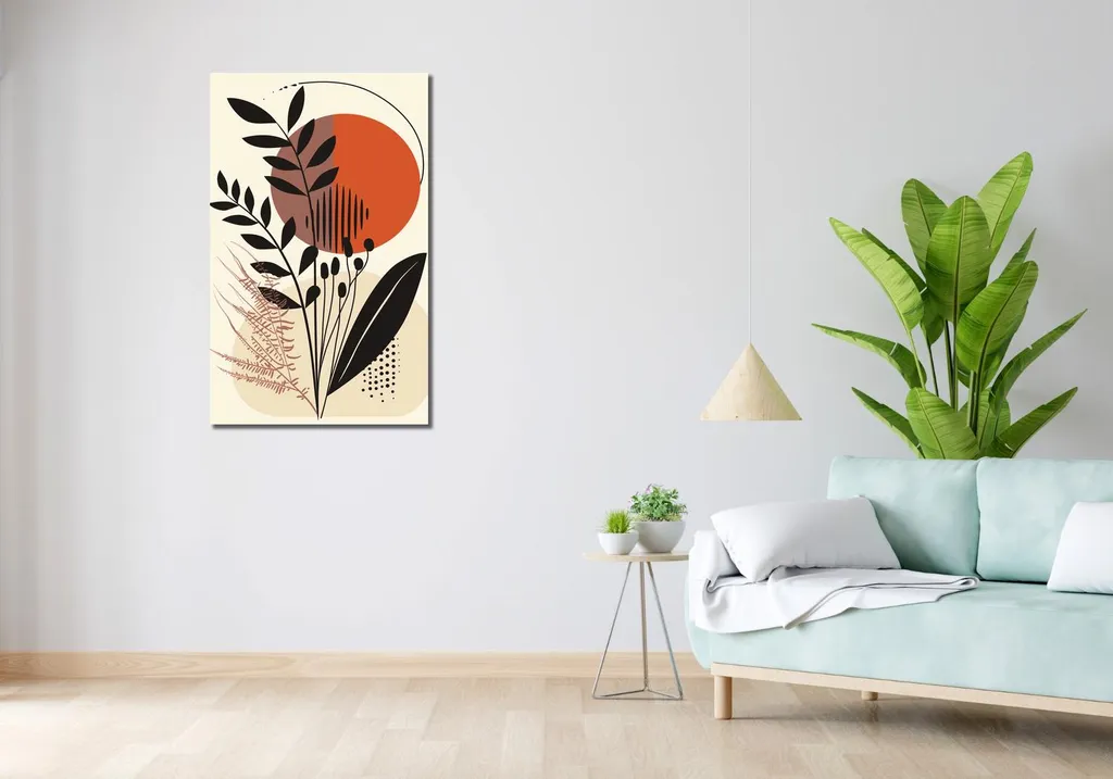 Image 60 x 100 cm Jusqu'à l'aube - Tableau décoratif format vertical chic - 2