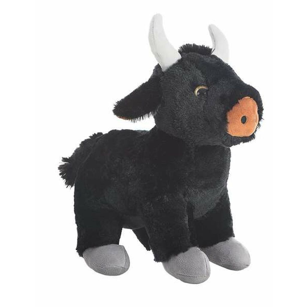 Doudou taureau en noir "Stier" - 30 cm Image du produit 