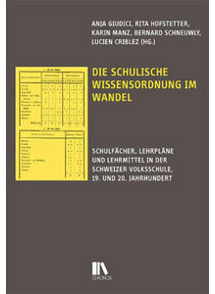 Die schulische Wissensordnung im Wandel