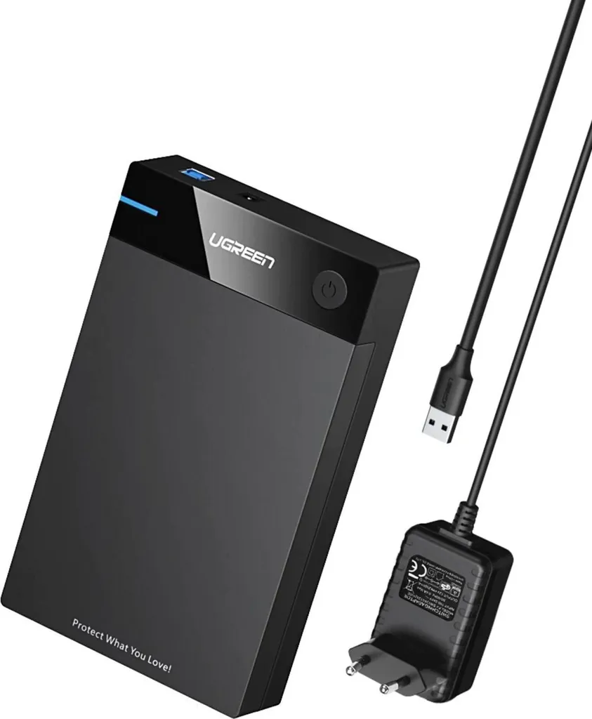 UGREEN Enclosure HDD 3.5 per PS5 e Xbox | USB 3.0 5Gbps
