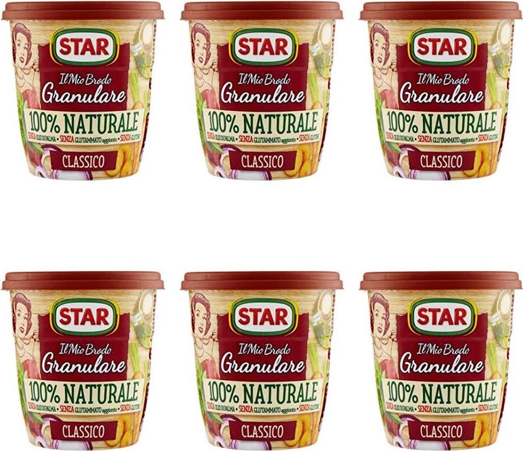 6x Star brodo granulare classico granulierte Brühe Produktbild 