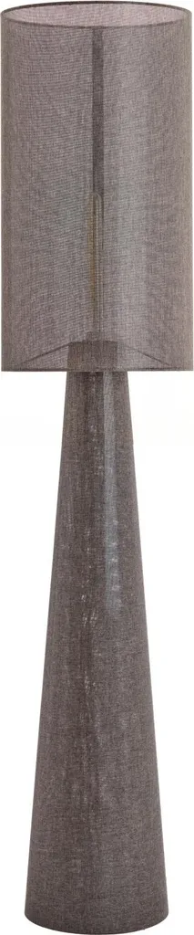 Lampadaire Micky Marron Light & Living 1891961 - Abat-jour en Textile E27