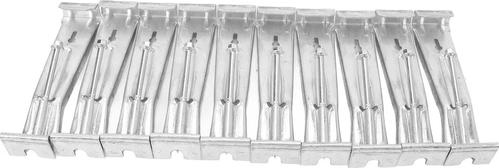 Lot de 20 Équerres de Gouttière avec Support Caché et Vis de Fixation - 2