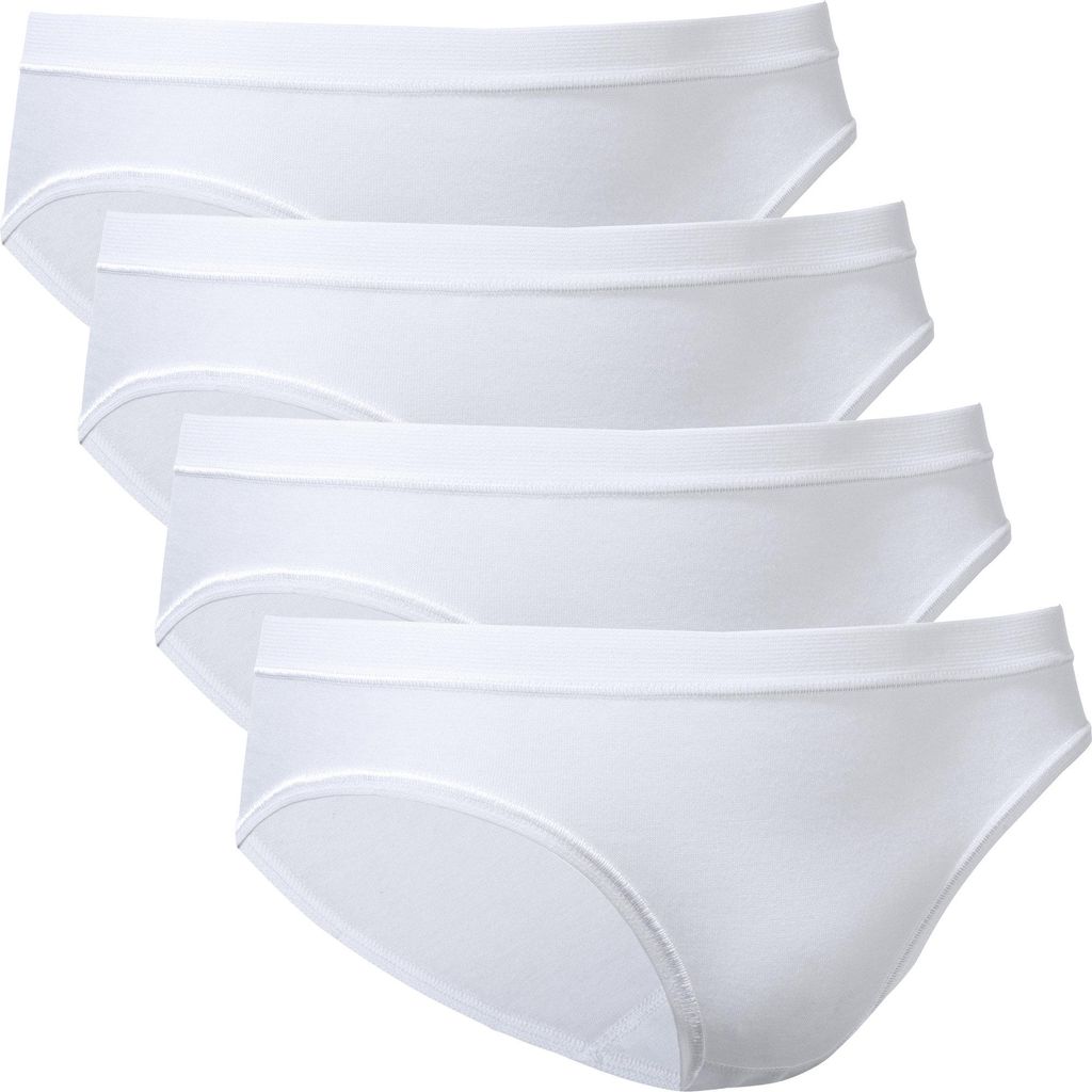 Con-ta Damen-Hüftslip 4er-Pack weiß 48
