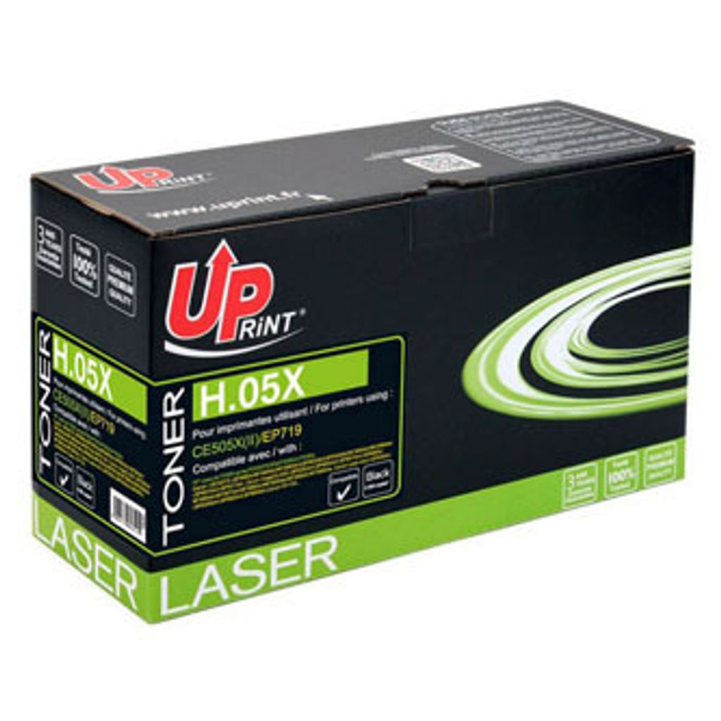 UPrint kompatybilny toner z HP CE505X, Canon CRG719H, H.05X, schwarz, 6500s, hohe Kapazität