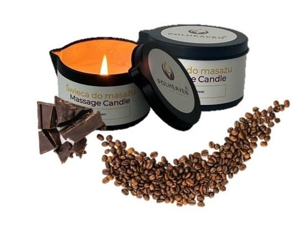 Massagekerze Kaffee und Schokolade 80g