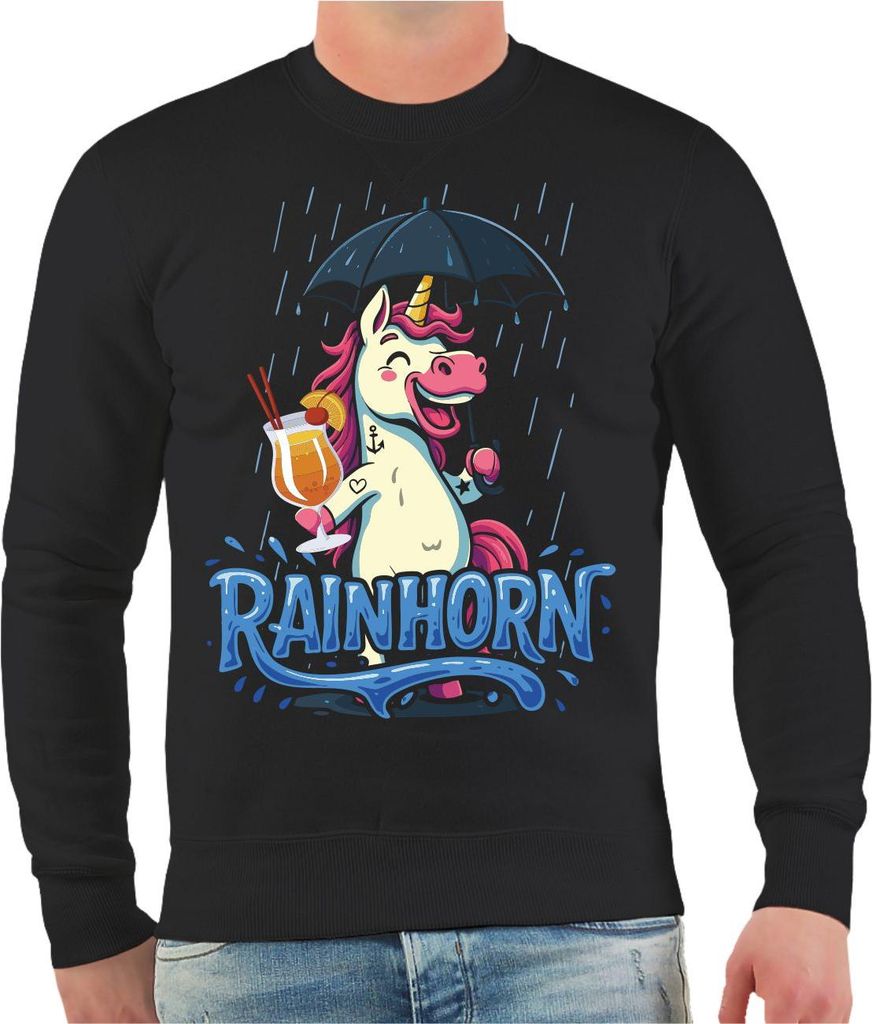 Herren Sweatshirt Rainhorn