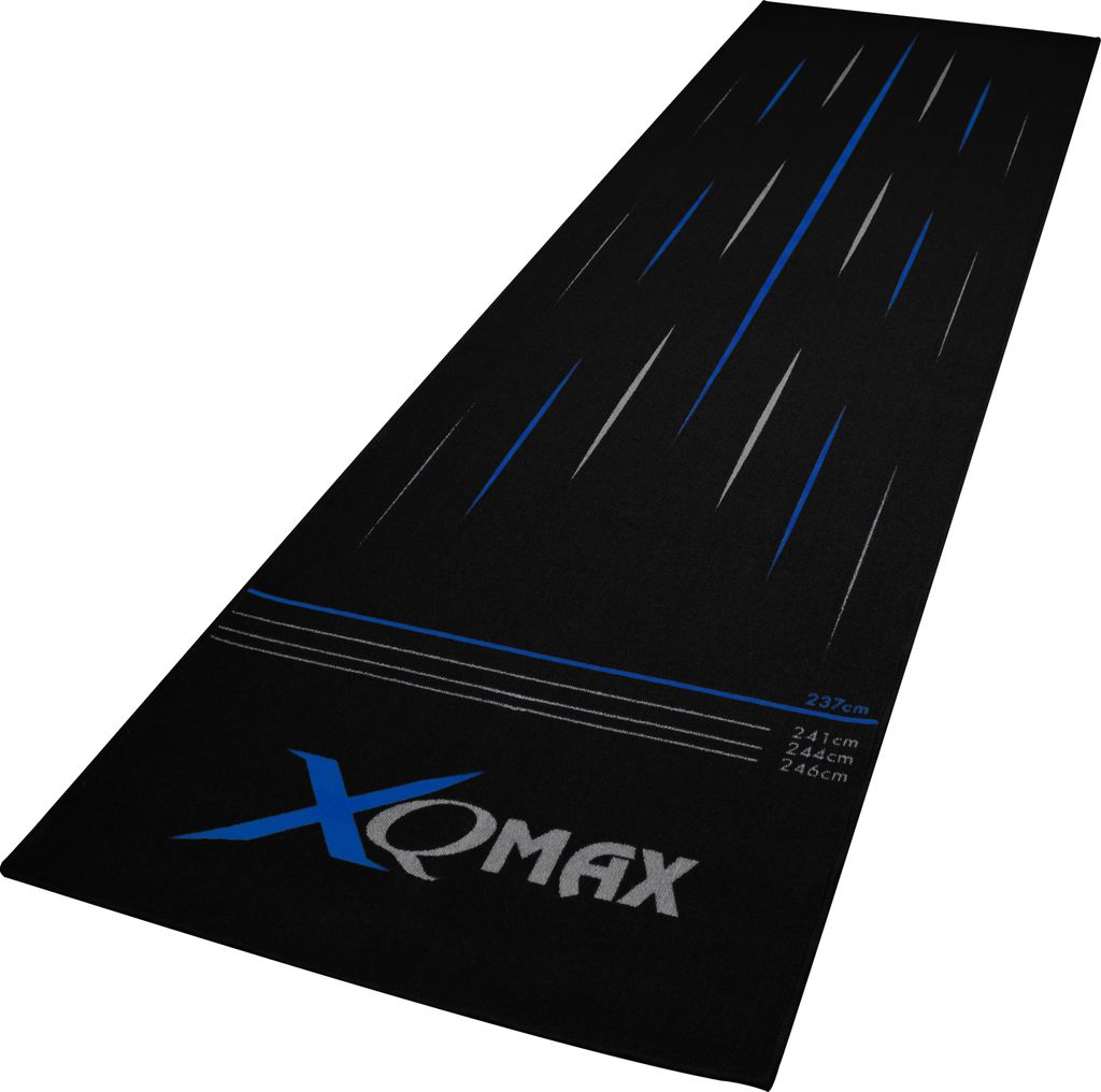 Dartmatte Streifen blau 285x80cm