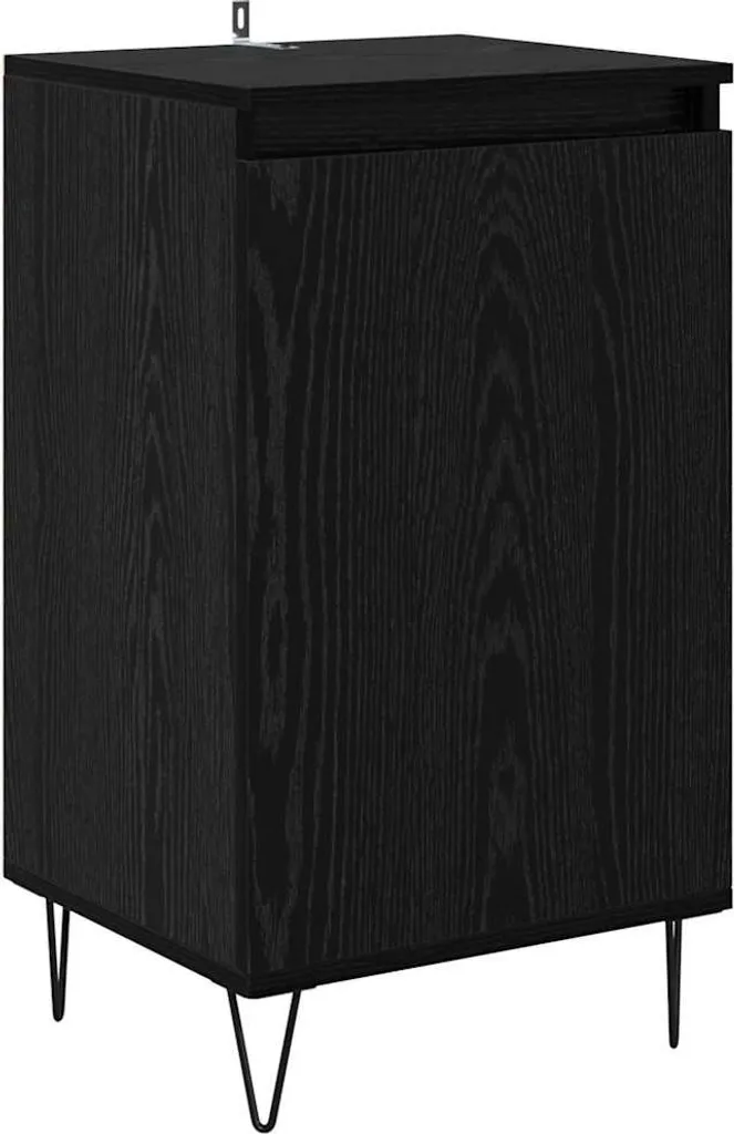 SYFAX™ Mobiletto Design Rovere Nero 40x35x70cm | Elegante e Funzionale