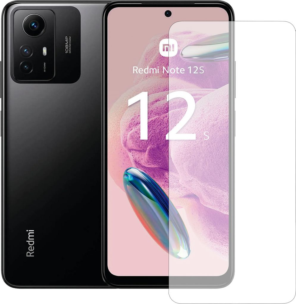 Display-Schutzfolie Displayschutz-Glas 9H Glas für Xiaomi Redmi Note 12S