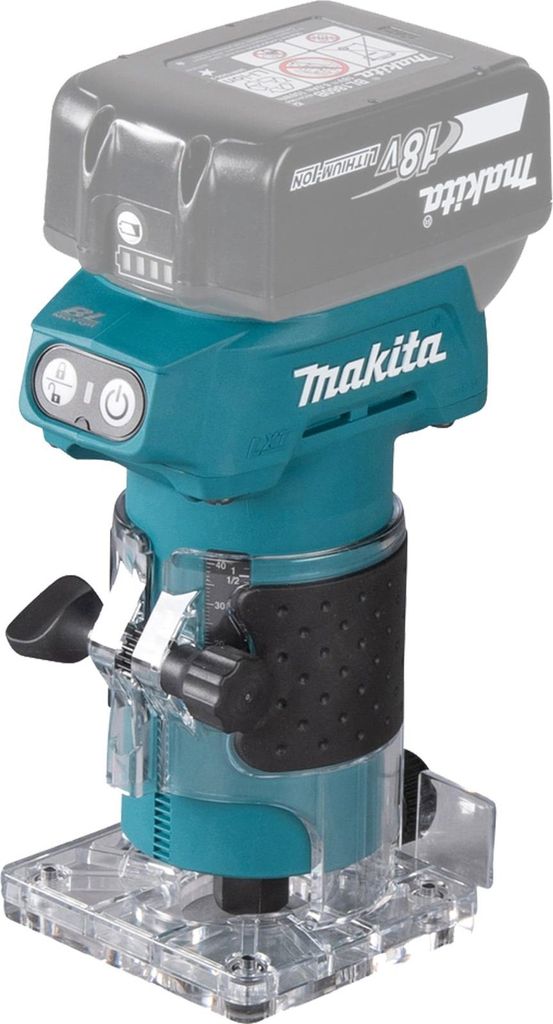 Affleureuse 18V LXT ®MAKITA - DRT52Z Li-Ion - Ø 6 mm (vendu Image du produit 