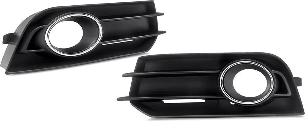 Caches feux antibrouillard chromés pour Audi A1 8X 2010-2014 - 2 pièces