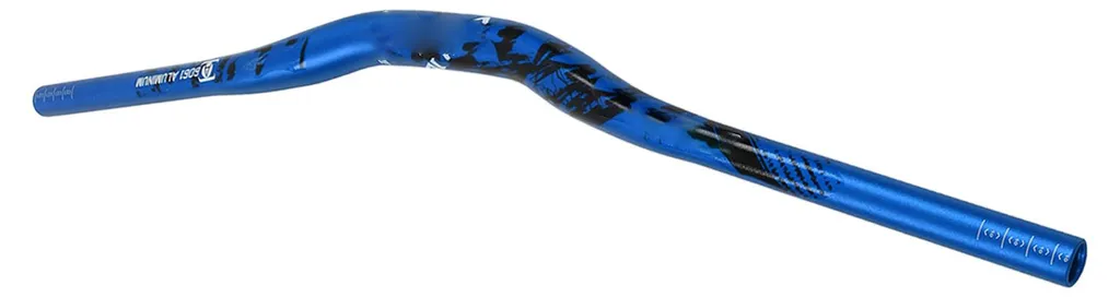 Guidon Riser Bar bleu 720mm : corrigez votre position de pilotage