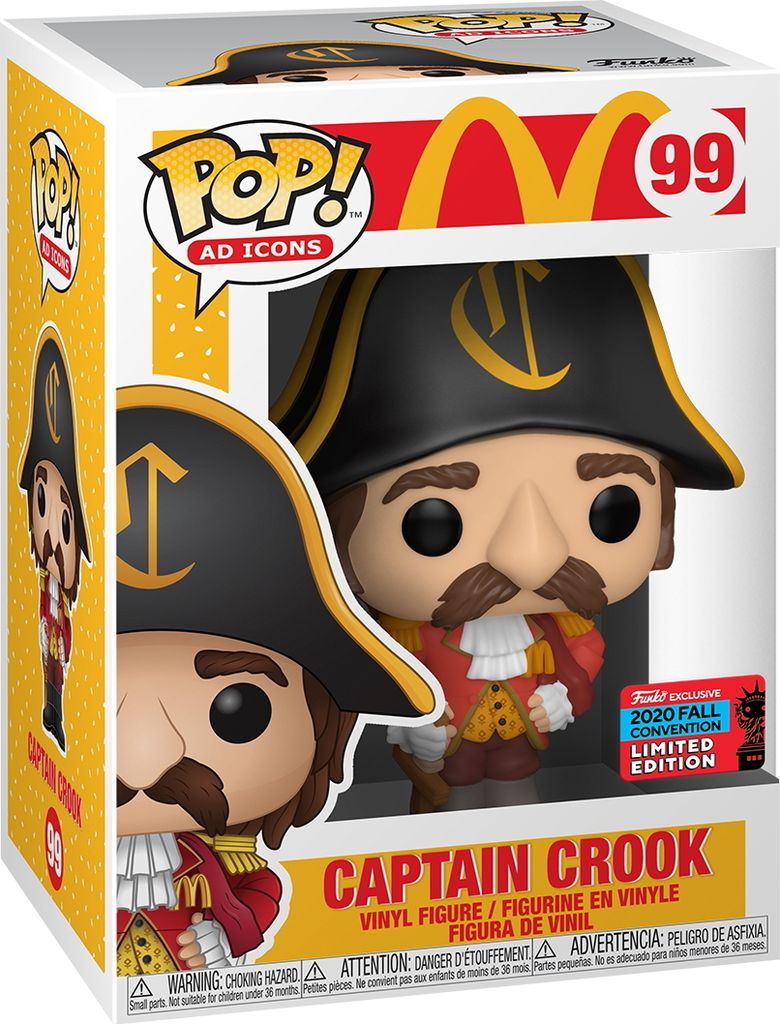 McDonald's - Captain Crook 99 2020 Fall Convention Limited Edition - Funko Pop! - Vinyl Figur