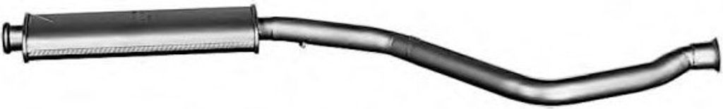 VEGAZ PGS-183 Mittelschalldämpfer Schalldämpfer passend für PEUGEOT 306 Schrägheck (7A, 7C, N3, N5) 306 Break (7E, N3, N5) 306 (7B, N3, N5)