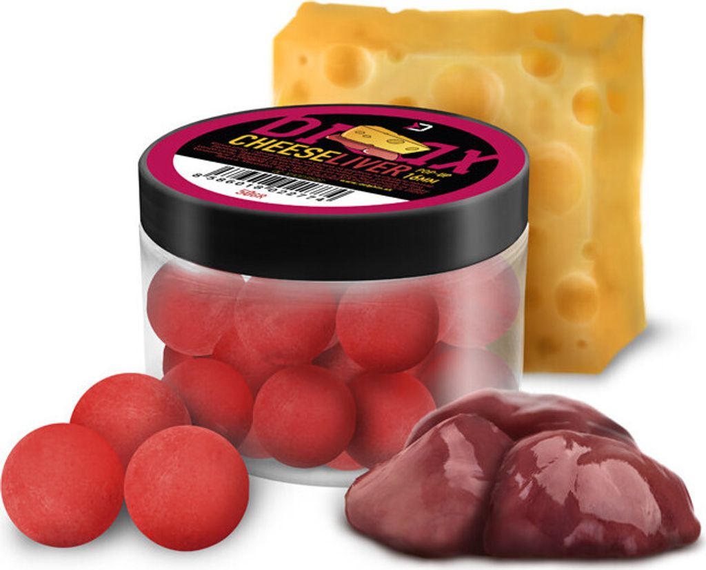 Delphin BreaX 16 mm 50 g Fegato-Syr Pop up Immagine del prodotto 