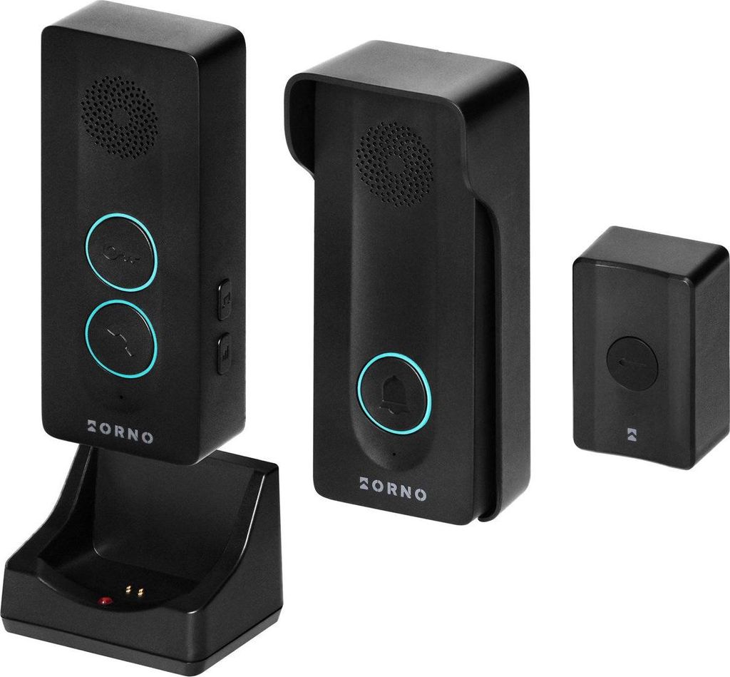 Orno | Interphone sans fil OR-DOM-YR-934/B - Noir - Image du produit 