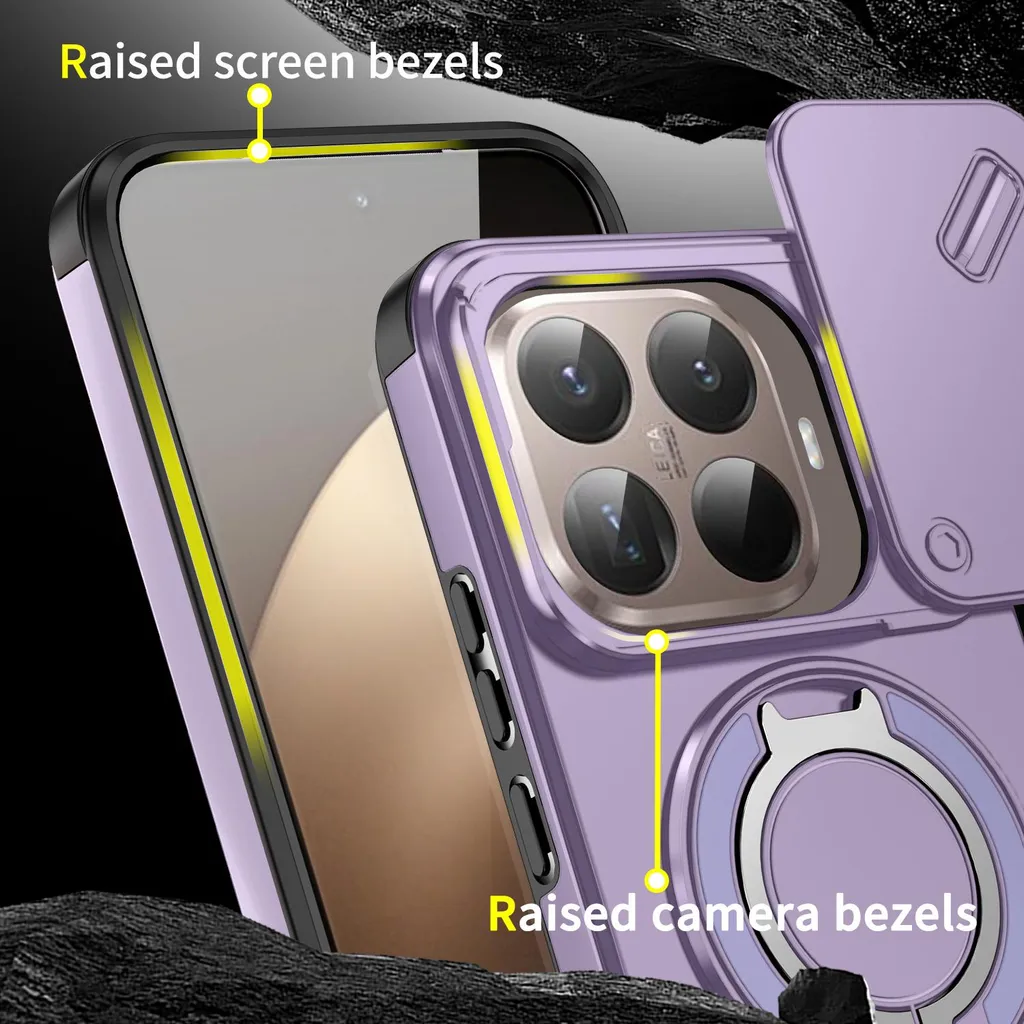 Offerta Cover Xiaomi 15T Pro Viola: Antiurto, Magnetica, Indistruttibile - 6