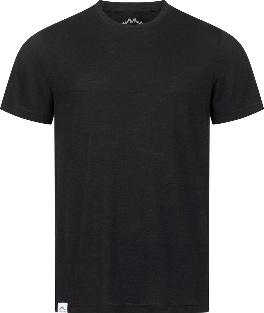 Alpenwert Merino Shirt Herren [100% MERINO] perfektes Wandershirt Wander Tshirt aus Wolle Tshirt für Sport, Outdoor, Funktionsshirt