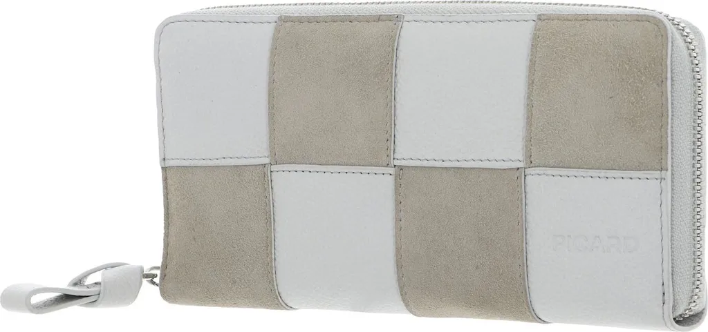 PICARD Pelle Portafoglio Chess Wallet Shark Grigio - Elegante e Sicuro