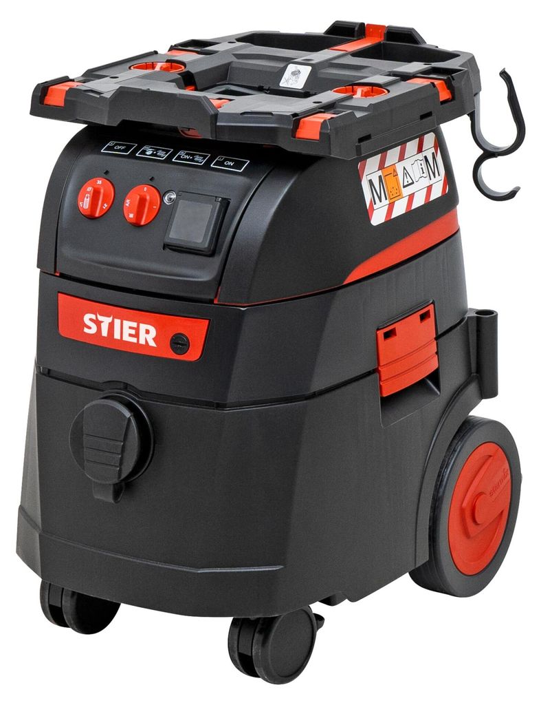 STIER Nass-Trockensauger ABS-35M Premium, 1400W, 35l Produktbild 