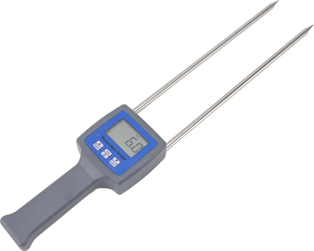 Humidimètre bois digital pour menuiserie et chauffage avec écran LCD