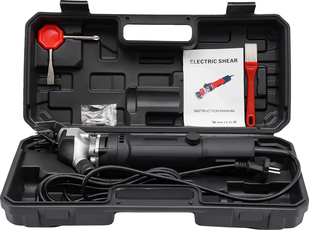 Tondeuse électrique pour ovins 850W et gros bétail vitesse modulable