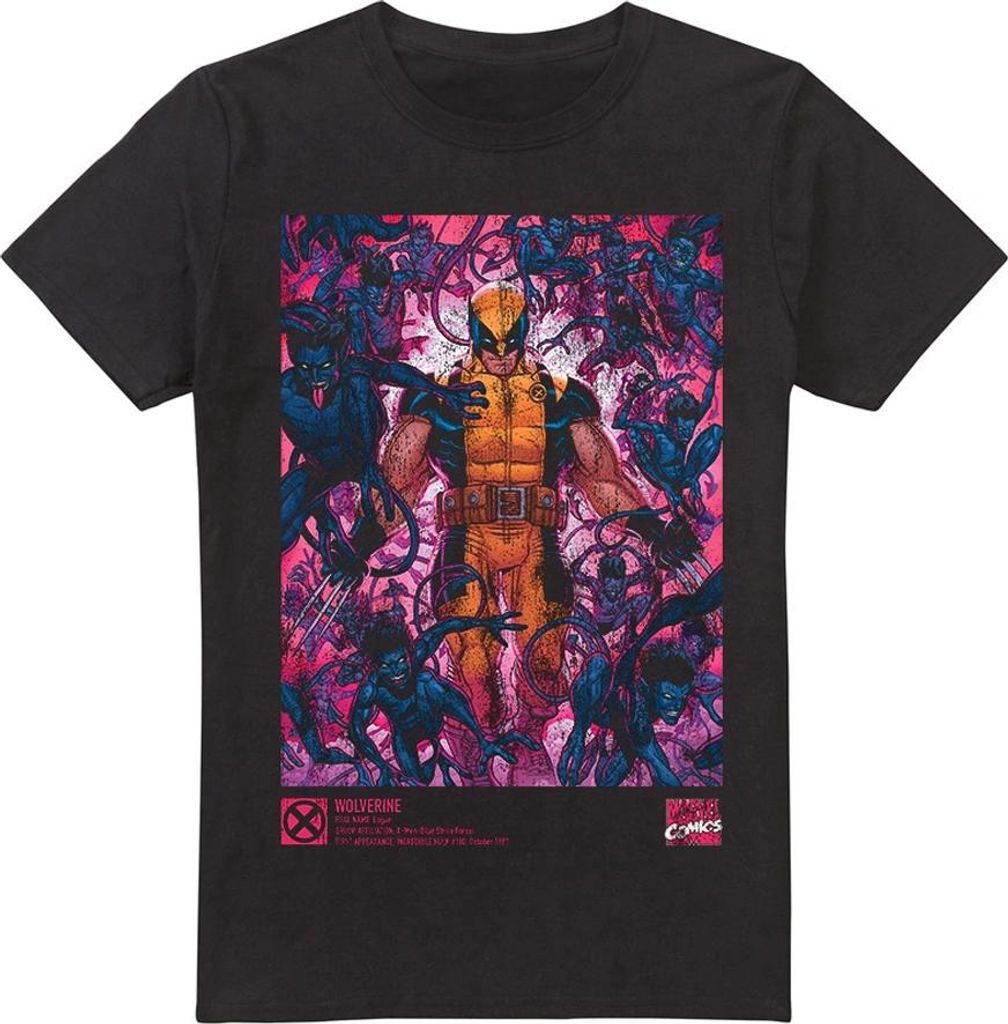 Marvel - T-Shirt für Herren/Damen Uni TV26334 (3XL) (Schwarz)