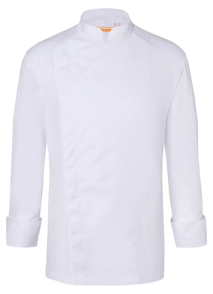 Karlowsky - "Noah" Kochjacke für Herren/Damen Unisex LT5884 (37,5 in) (Weiß)