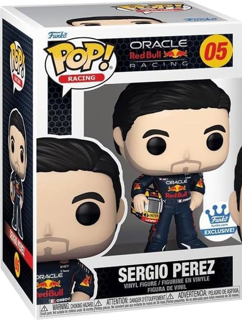 Funko Pop! Formule 1 F1 - Sergio Perez with helmet #05 - Produktbild 