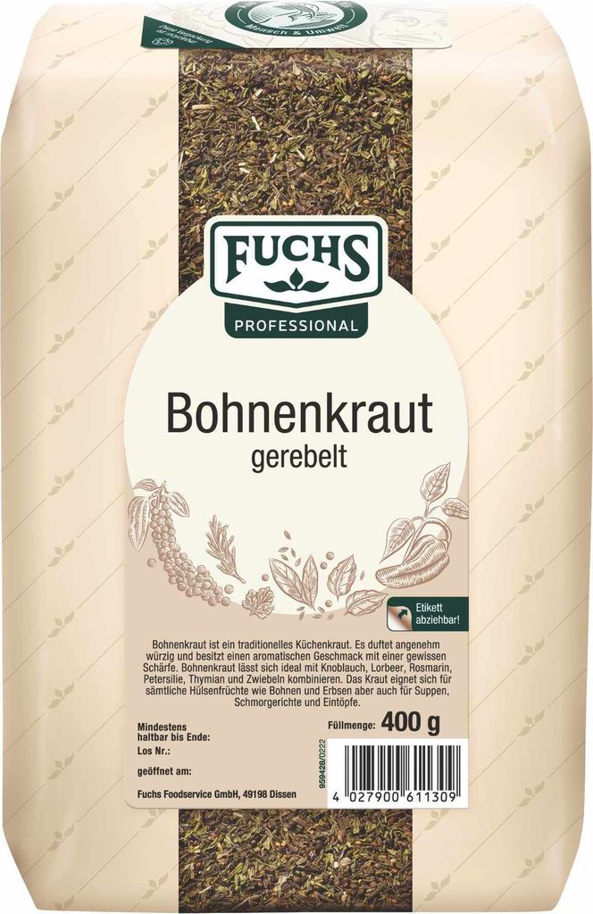 Sarriette Fuchs en feuilles, également appelée herbe à la Image du produit 