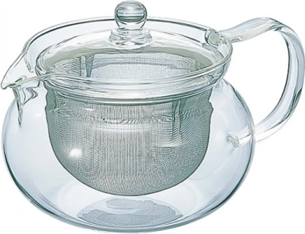 Théière japonaise transparente avec filtre inox 700ml