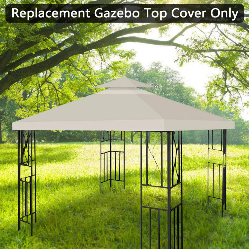Yakimz Telo Ricambio Gazebo 3x3M Impermeabile | Tetto Sostituzione Professionale - 6