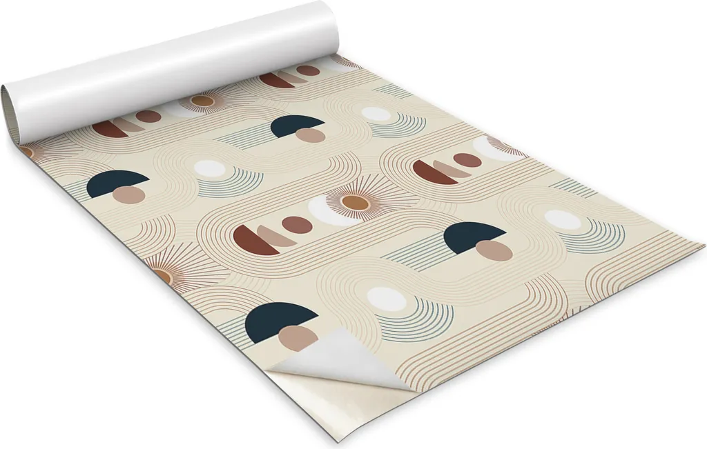 Pellicola Adesiva Mobili Boho Geometrico 100x50cm - Rinnovo Fai-da-Te
