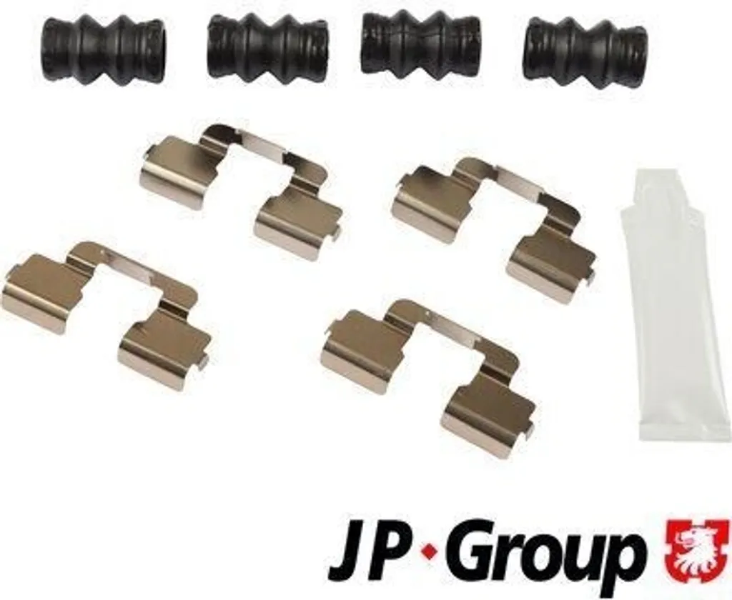 Jeu accessoires plaquettes frein JP GROUP 4164003510 arrière