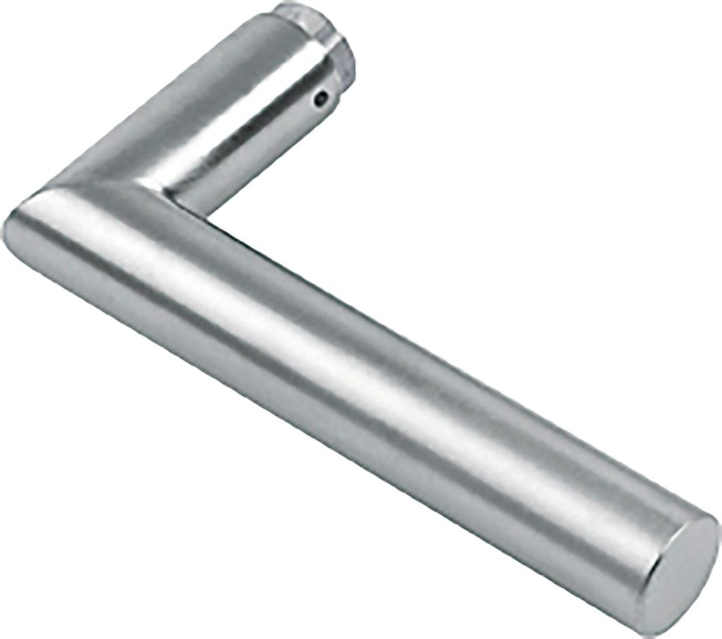 Hoppe Türdrücker-Lochteil Amsterdam Vierkant 8mm Edelstahl Produktbild 