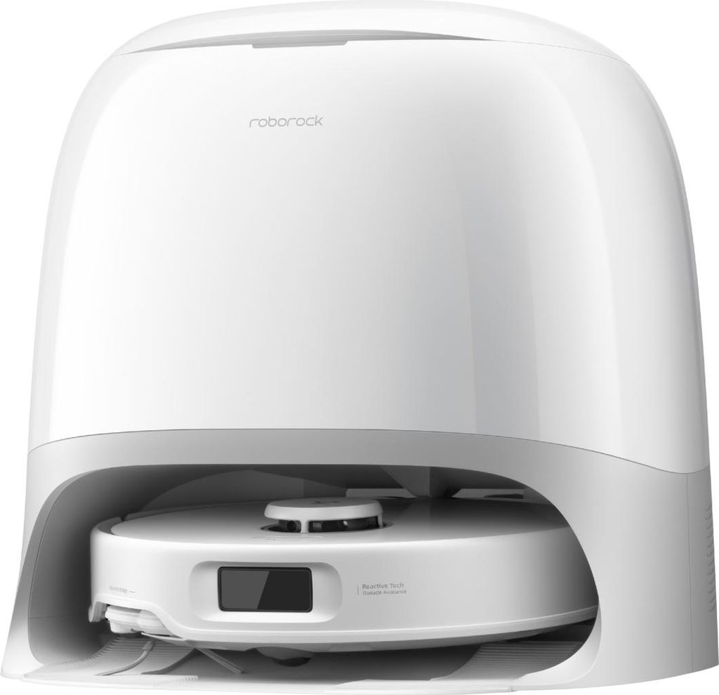 Roborock Qrevo Curv 5A1, Bezsáčkové, Černá, Bílá, Kulatý, Obrázek produktu 